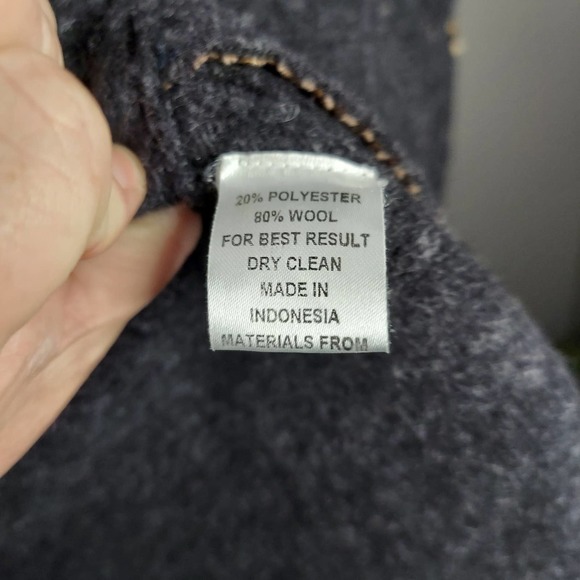 Dick & Jayne Handcrafted Wool Blend Women's Coat Jacket Size L - Picture 7 of 8